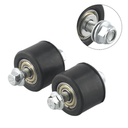 2x 8mm Motorcycle Chain Roller for Raptor YFM350 Upper/Lower Swingarm