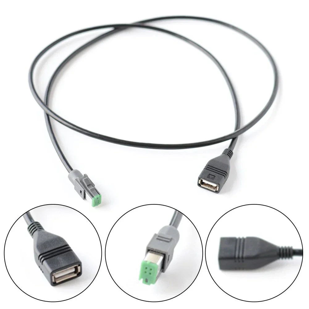4 Pin USB Connector Cable for Mazda and Mitsubishi