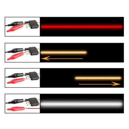 60" Double Row LED Tailgate Light Bar for Truck (Fits Various Models)