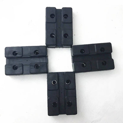 4 x Heavy Duty Rubber Arm Pads for Universal Car Auto Lift Truck Hoists