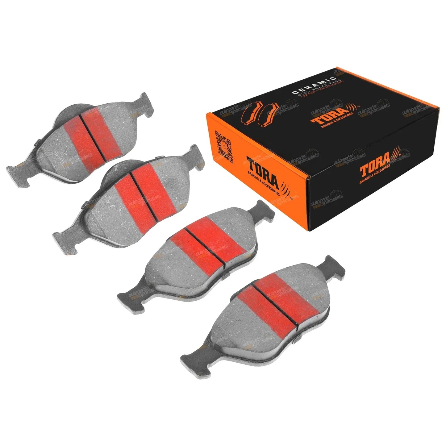 Front Disc Brake Pads Set for Ford Fiesta (2004 - 2008)