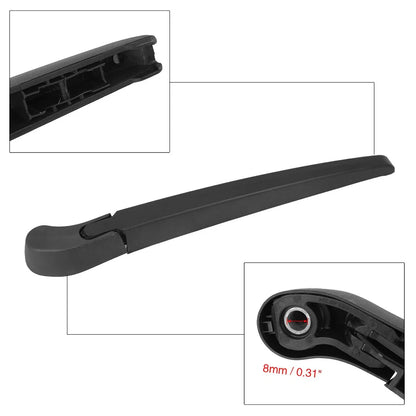 Rear Windshield Wiper Blade Arm Set 380mm for BMW X5 (2006-2013)