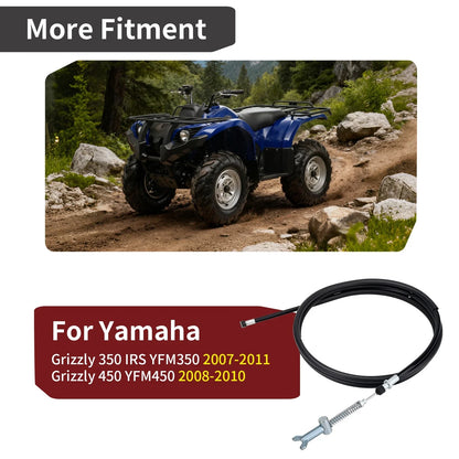 Rear Parking Brake Cable for Yamaha Grizzly 350 IRS / Grizzly 450 (2007–2011)