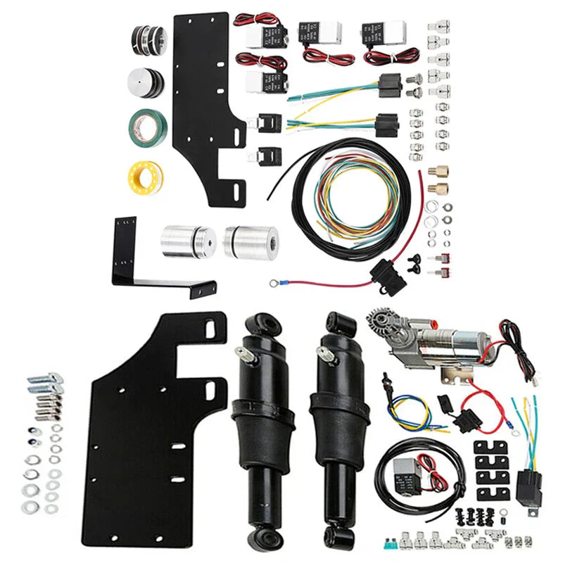 Front Air Ride Lowering Kit for Harley Touring Glide (2014-2025)