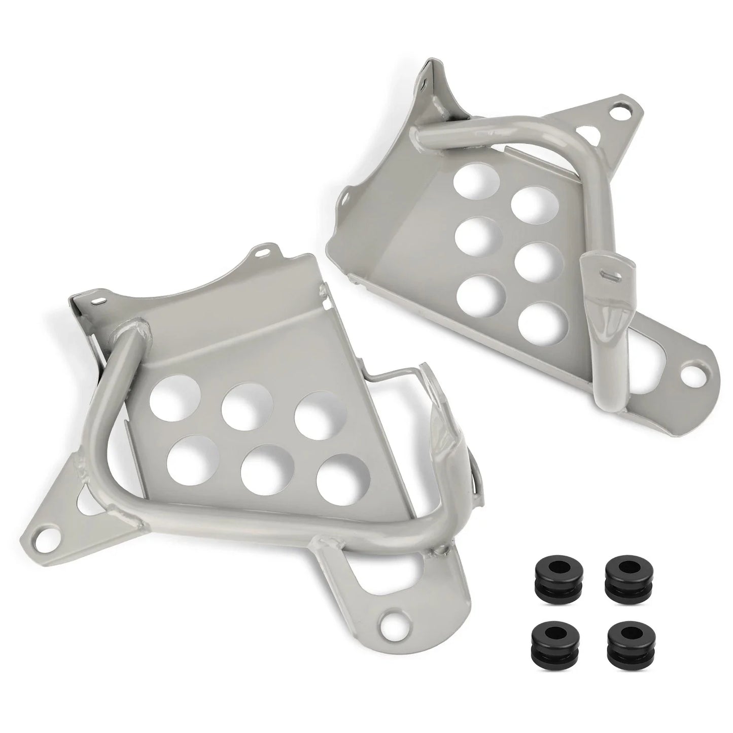 Right Left Footrest Heel Guard Plate for Yamaha Blaster (1988–2002)