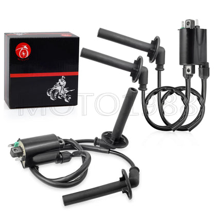 2 x Ignition Coil W/ Spark Plug CAP for HONDA Magna VF750 C ST1100 (1994–2003)