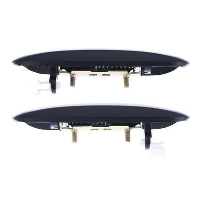 Door Handle Outer 2 x Black for Mitsubishi Mirage (2012–2020)