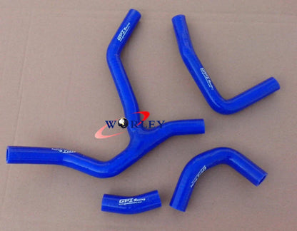 WHITE Silicone Radiator Hose for HONDA CRF450 CRF450R (2013-2014)