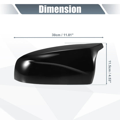 Rearview Mirror Cover Gloss Black for BMW X5 X6 (2008-2013)