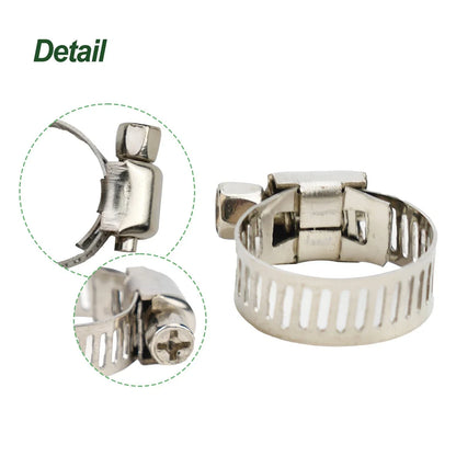 Worm Clips 1/2-3/4" Stainless Steel Hoses Replacement