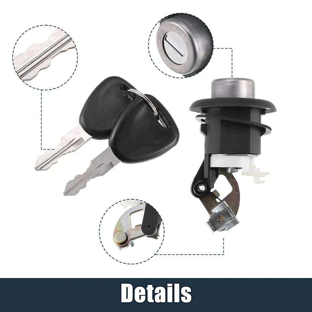 Ignition Switch Lock Cylinder w/ 2 Keys for Nissan Almera, Renault Sandero (2012-2020)