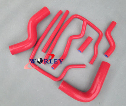 Silicone Radiator Hose for Subaru Impreza GC8 GF8 STI WRX 96-00 Blue