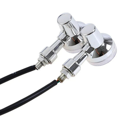 Amber Classic Motorcycle Turn Signal Lights for Universal Models