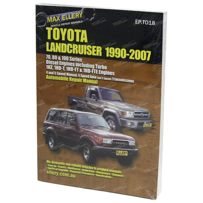 Repair Manual for Toyota HZJ75 HZJ78 HZJ79 HDJ80 HZJ80 HZJ105 Workshop Book