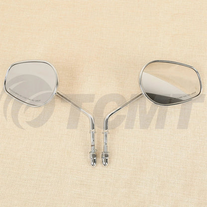Chrome Rear View Mirrors for Harley Davidson Sportster XL 1200 883 (2004-2023)