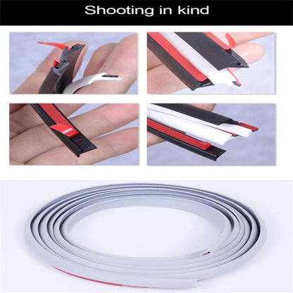 10M Rubber Sealing Strip T-Type Weatherstrip Trim for Car
