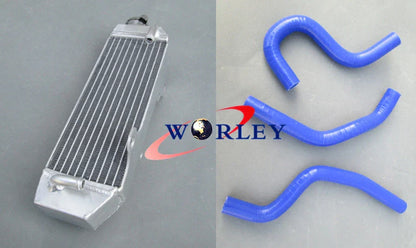 Aluminum Radiator & Silicone Hose for Honda CR85R (1998-2007)