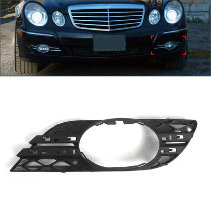 Front Left Fog Light Grille Cover for Mercedes-Benz E320 E350 E550 E63 (2007-2009)