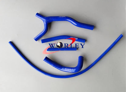 Blue Silicone Radiator Hose for Suzuki RM125 (1992-1995)