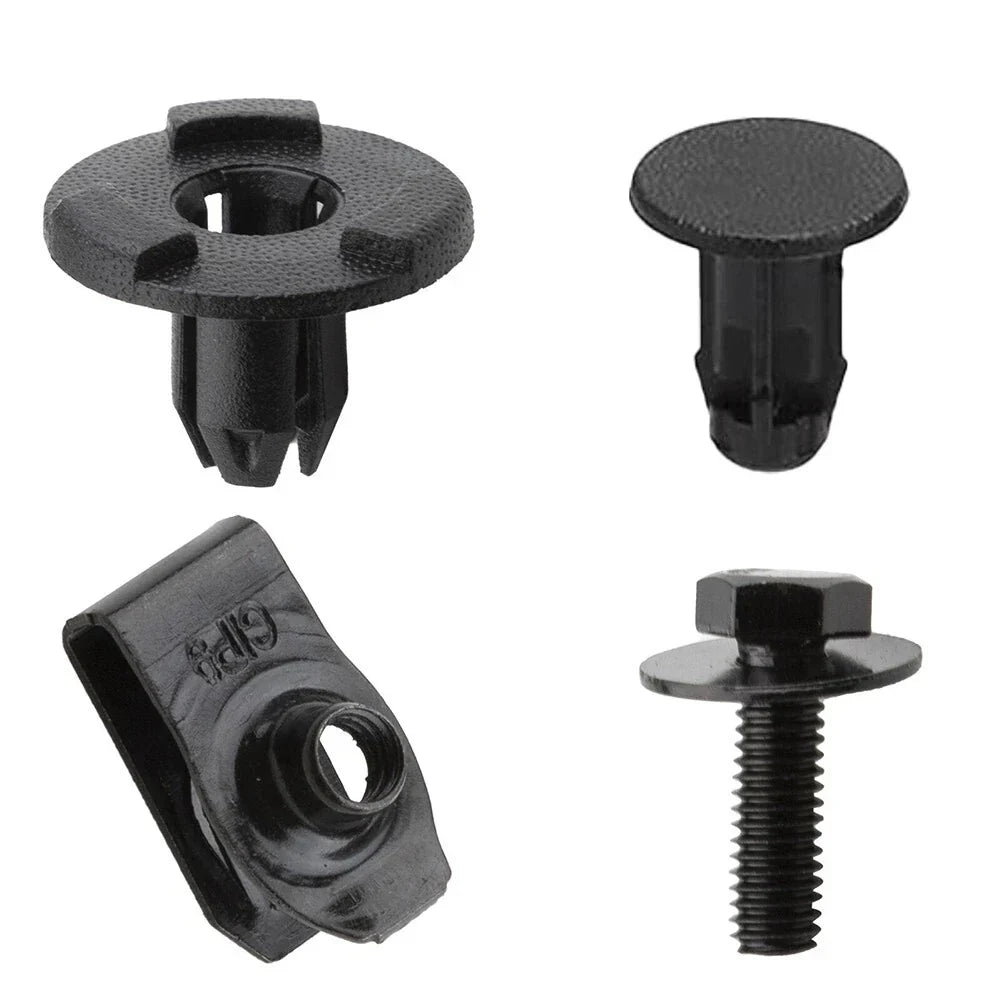 30 Engine Undertray Cover Clips for Nissan Qashqai (2007–2024)