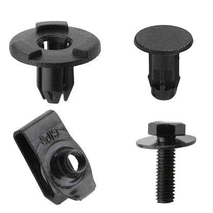 30 Engine Undertray Cover Clips for Nissan Qashqai (2007–2024)