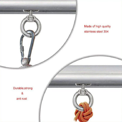 2-8x Stainless Steel Awning Rail Stoppers 6mm for Motorhome/Caravan