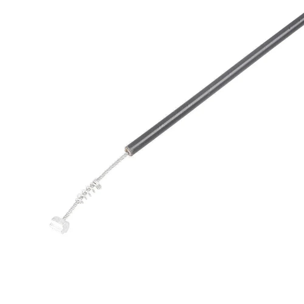 Black Steel Throttle Cables for Harley Sportster XL1200 XL883 (2004-2023)
