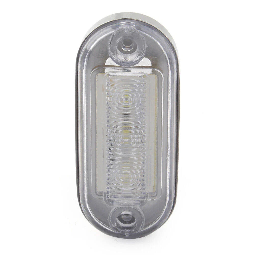 3 x 12V SMD LED Signal Light Lamp White Indicator for Truck Trailer RV Boat