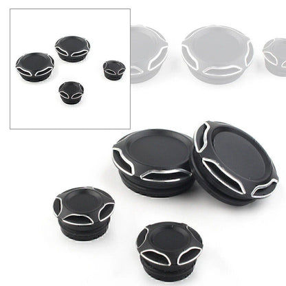 Black Frame Bar Screw Hole Dust Cap Cover for Ducati Scrambler 800 (2015-2023)