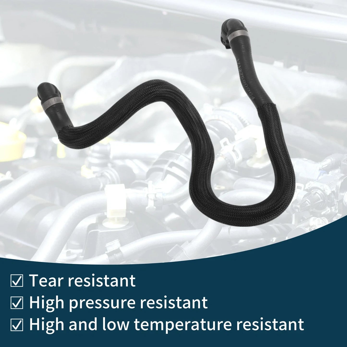 Radiator Hose for BMW 535i 2011 - 2014 (L6 3.0L)