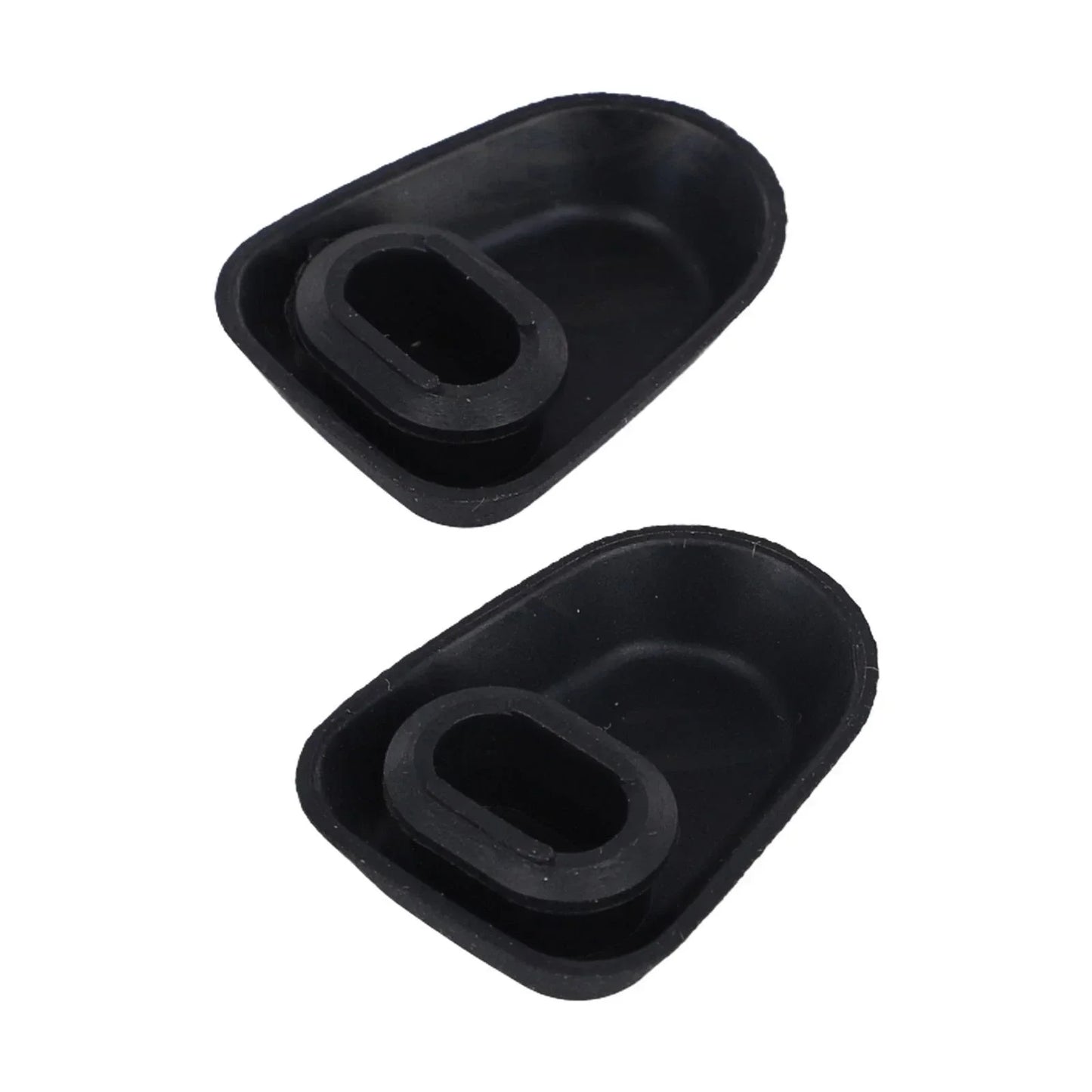 2x Rubber Dust Cover for Golf, Passat, Sharan Door Handle Screws