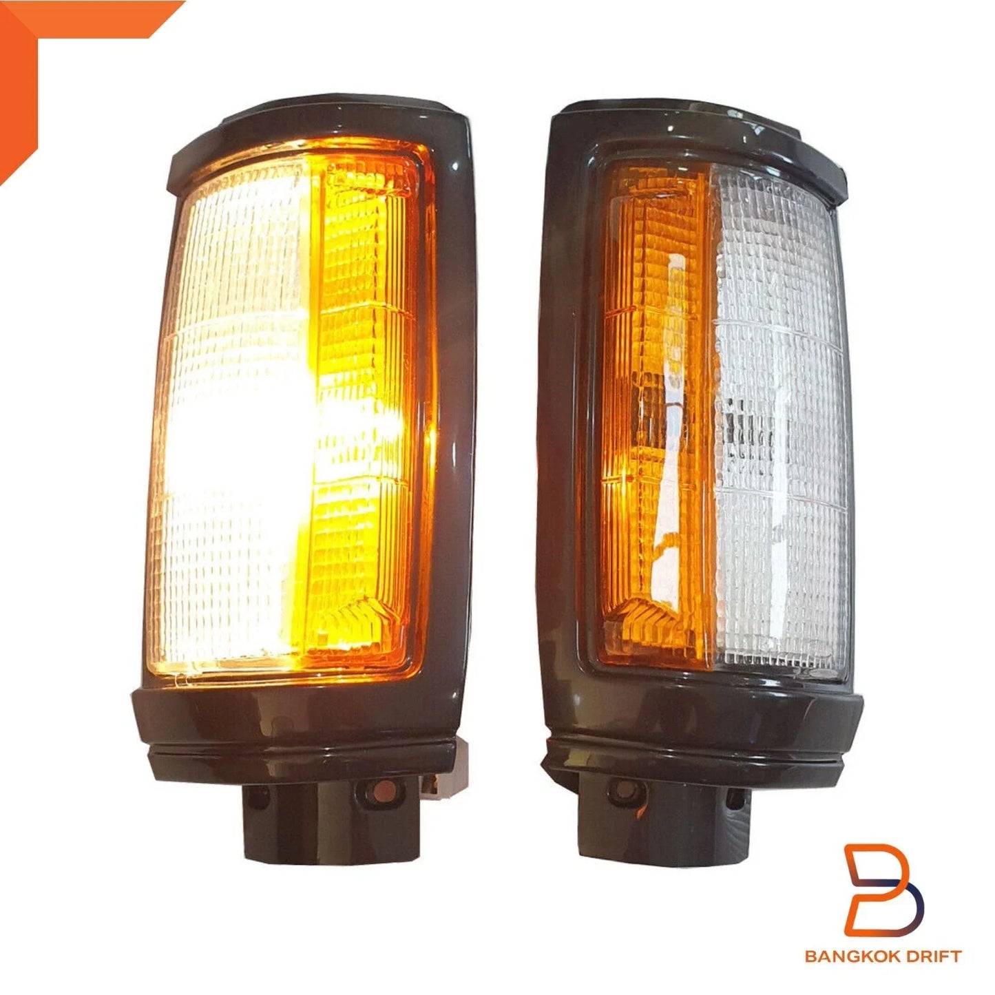 Black Side Corner Indicator Lamp for Mitsubishi Triton ME MJ Ute (1987-1996)