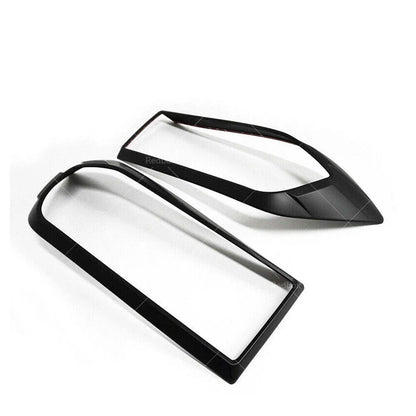 Black Headlight & Tail Light Trim Covers for LDV T60 (2017-2021)