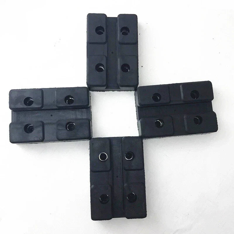 4 x Heavy Duty Rubber Arm Pads for Car Truck Hoists Lift Universal (AU)