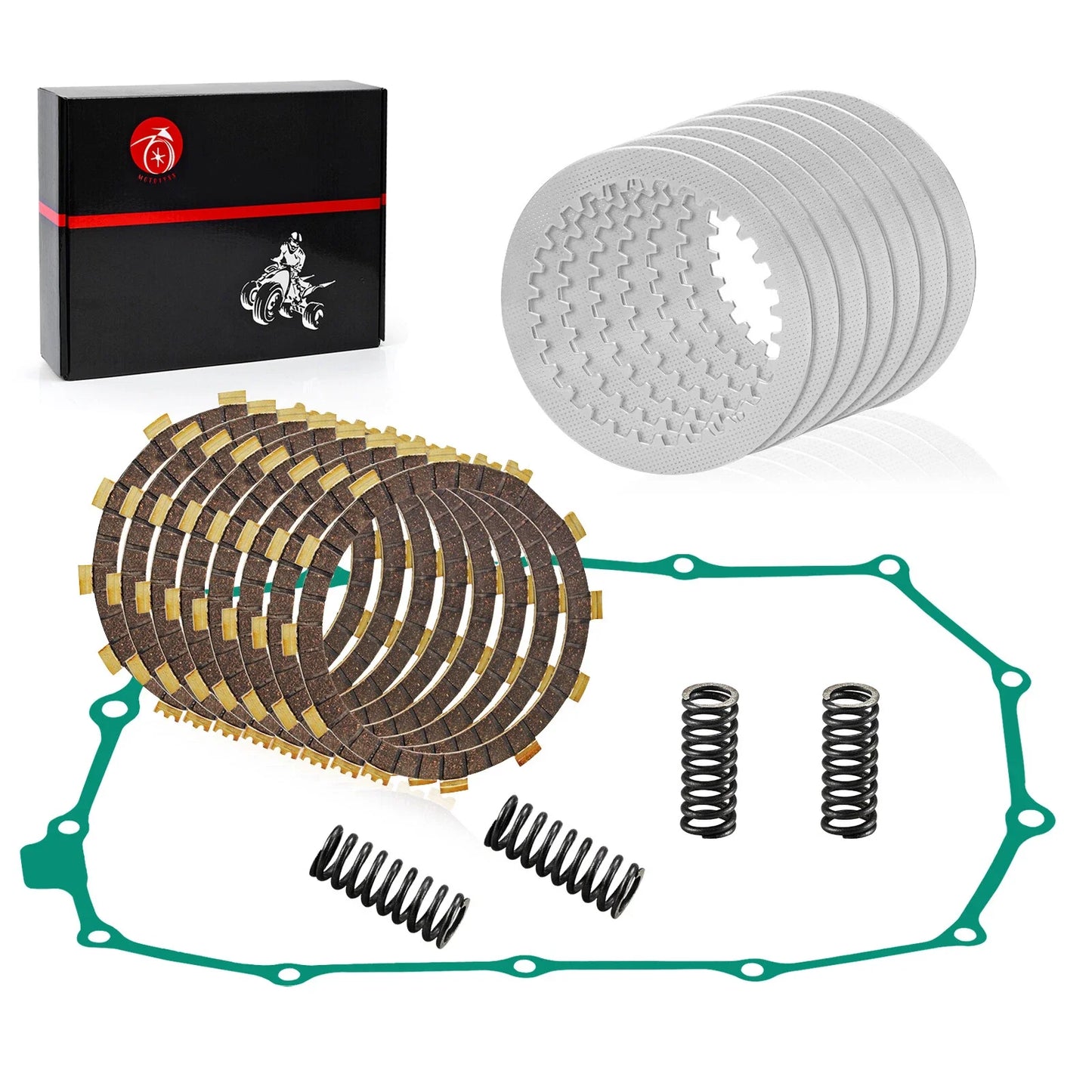 Clutch Plates Kit & Spring Gasket for HONDA Shadow 750