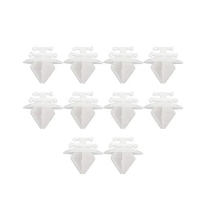 10 x Exterior Door Trim Clips for CITROEN Berlingo, PEUGEOT