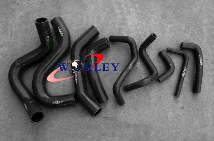 RED Silicone Radiator Hose for Nissan Patrol Y60 GQ 2.8 RD28T Diesel (1994-1997)