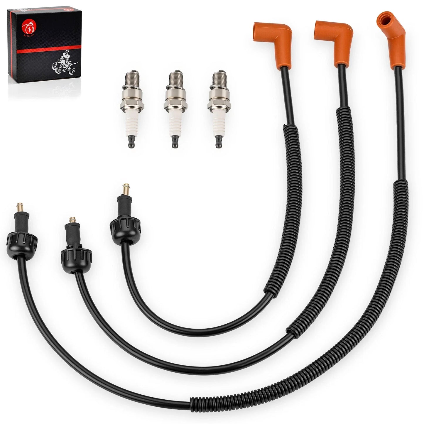 Ignition Coil WireCap Spark Plug for Polaris Genesis SLX SLTX 1200 (1998–2005)