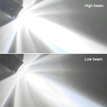LED Headlight Lens Bulb H4 H6 BA20D for Motorcycle