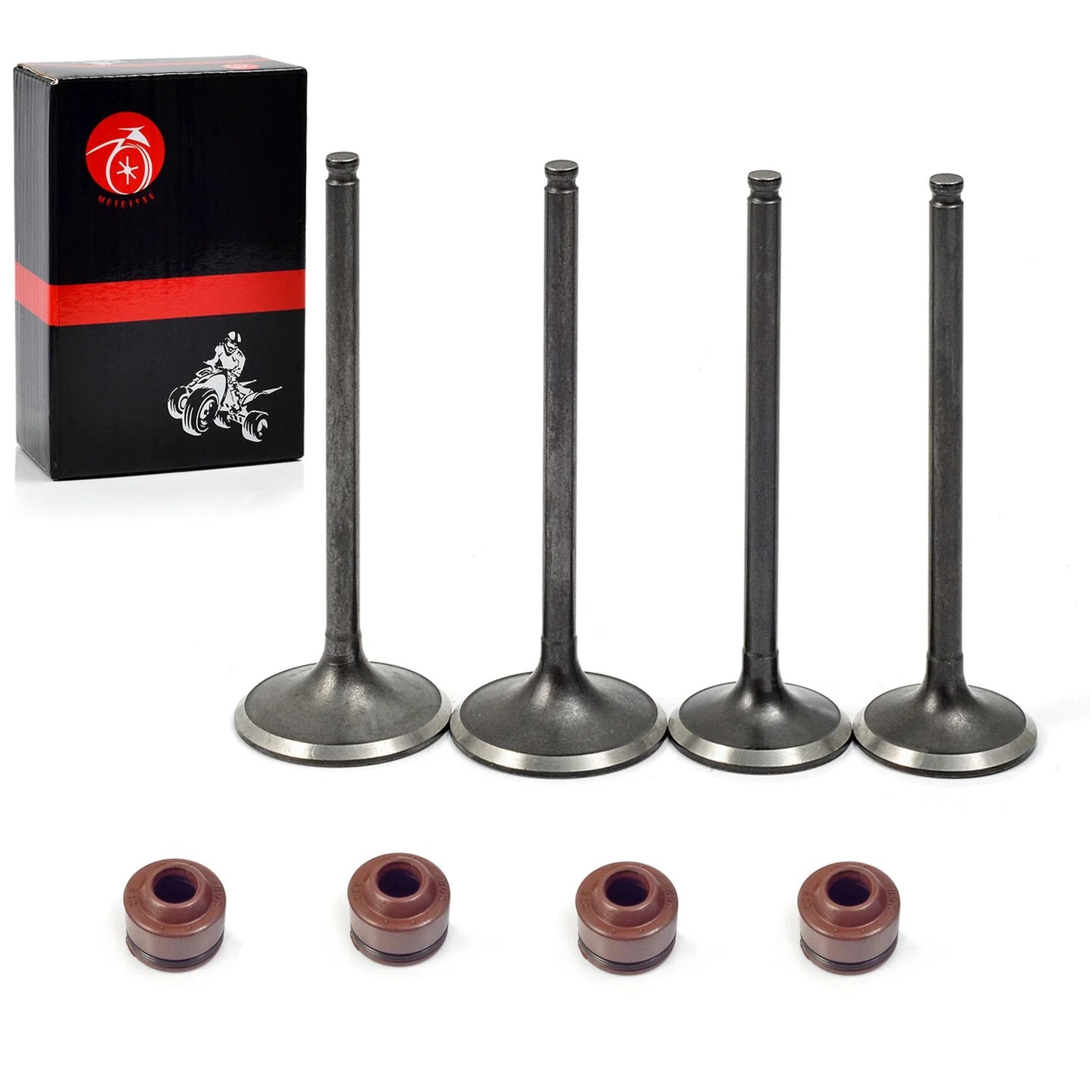 Intake & Exhaust Valve Set With Seals for Honda CRF250X (2004–2017)