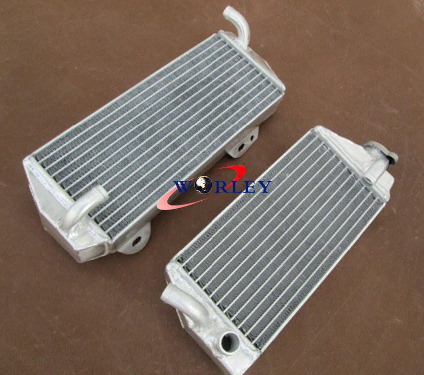 Aluminum Radiator + Blue Hose for Suzuki RMZ250 2010-2012 (2010-2012)