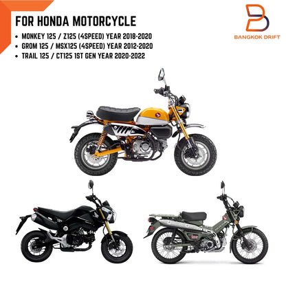 Black Valve Cover Guard Trim for Honda MSX125 Grom 125 (2013-2023)