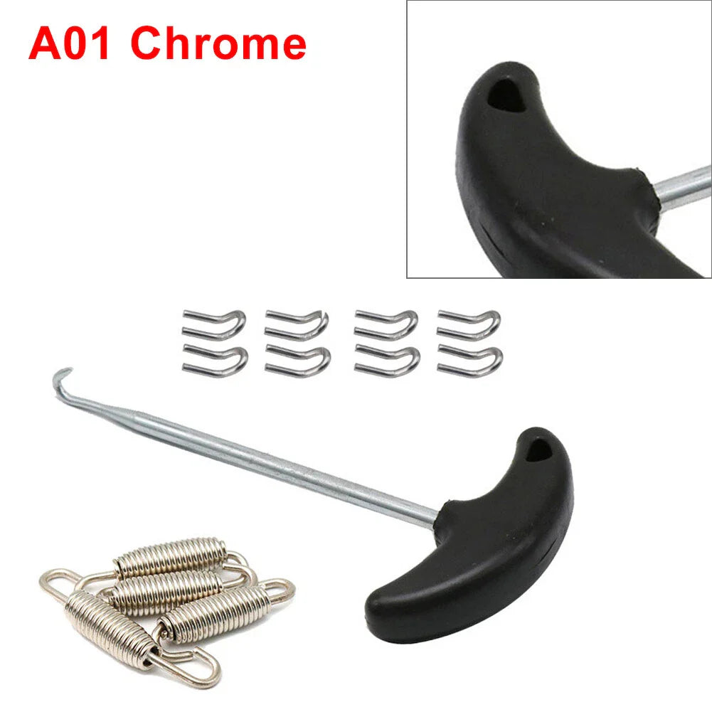 Exhaust Pipe Muffler Mounting Springs Hooks for Motorcycle