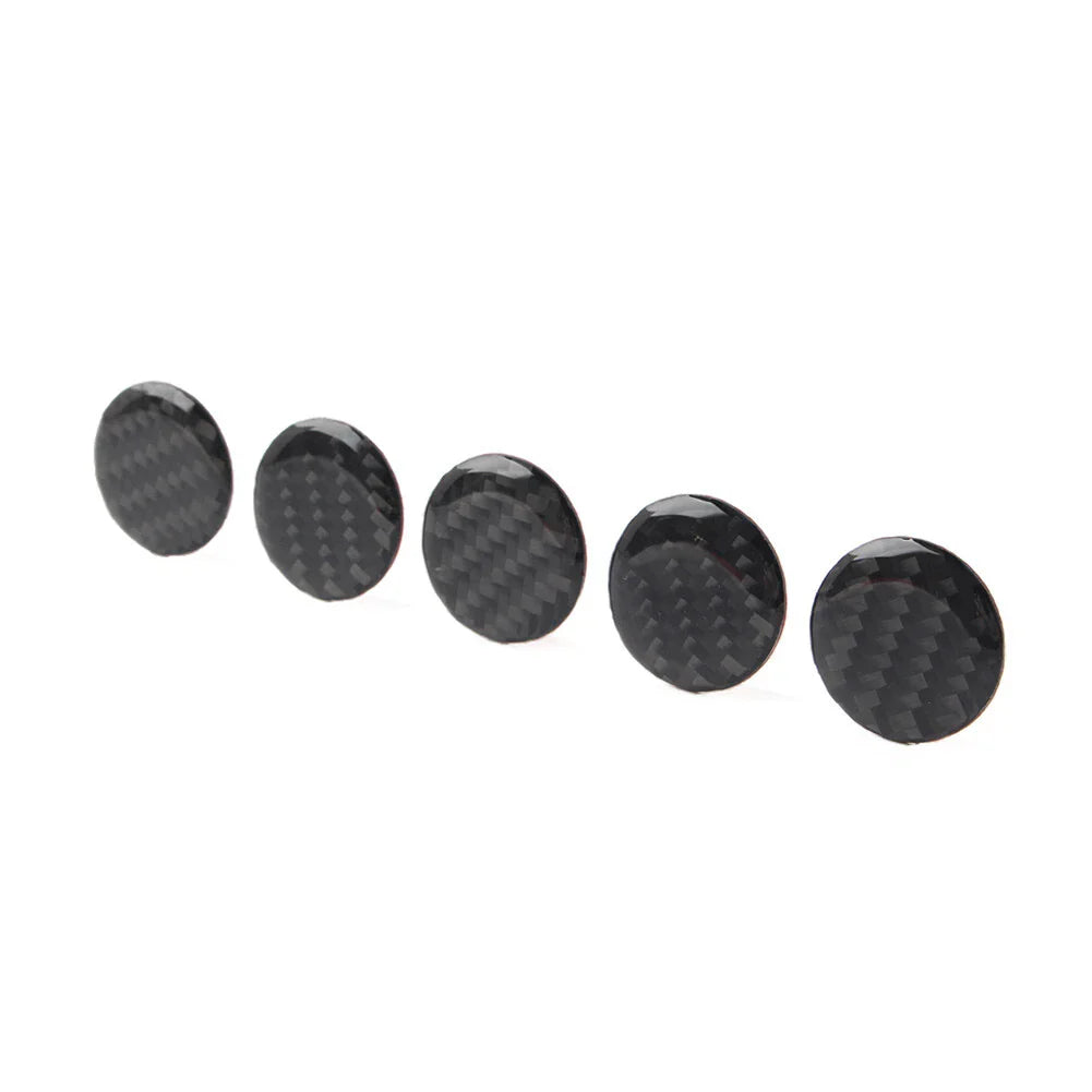 5 x Door Handle Push Button Knob Covers for Jeep Wrangler (2007-2017)