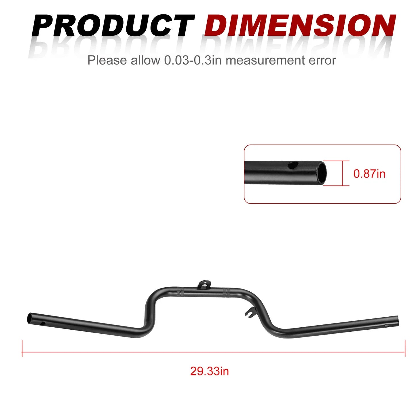 Handlebar for Honda Sportrax 250 TRX250EX / TRX250X (2008–2024)
