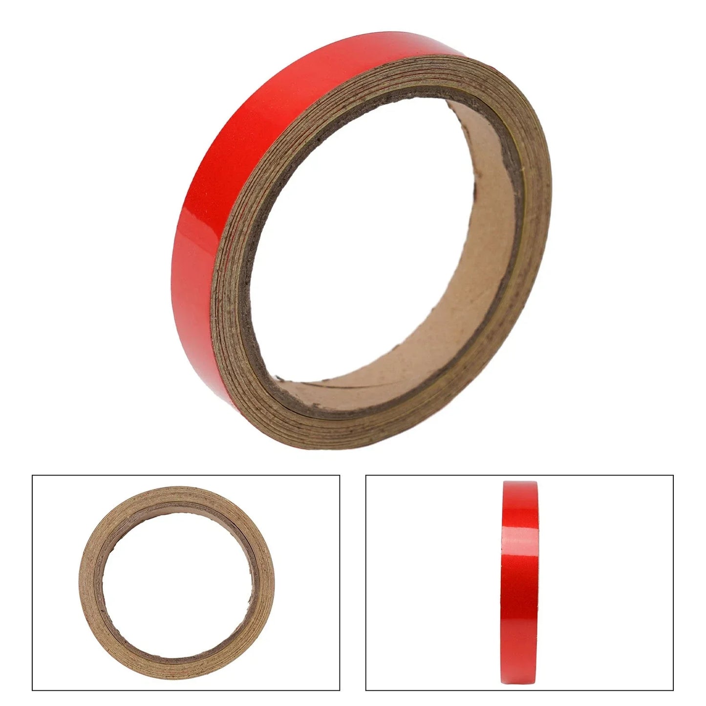 Red Lining / 15mm x 10m / Reflective Vinyl Wrap Car Sticker