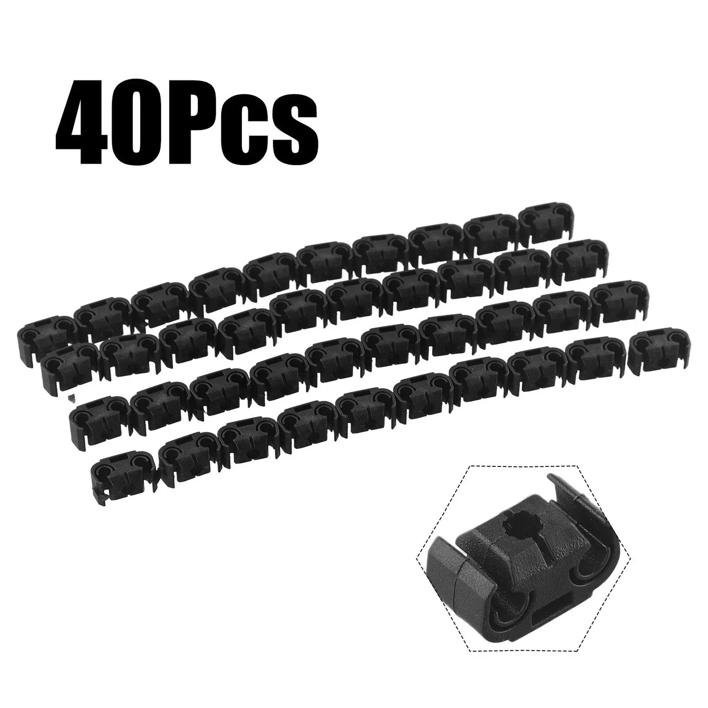 40 x Brake Cable Clamp Bracket 4.75mm for AU