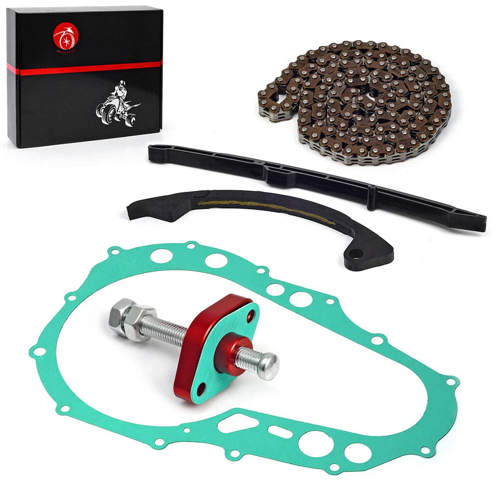Cam Timing Chain Guides Tensioner & Cover Gasket for Suzuki LTZ400 (2003–2008)