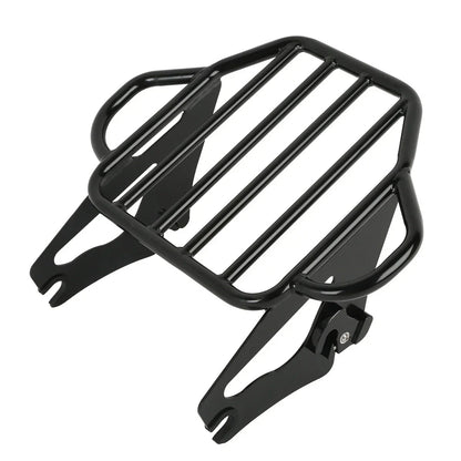 Black Detachable Luggage Rack for Harley Road King Electra Glide (2009 - 2024)