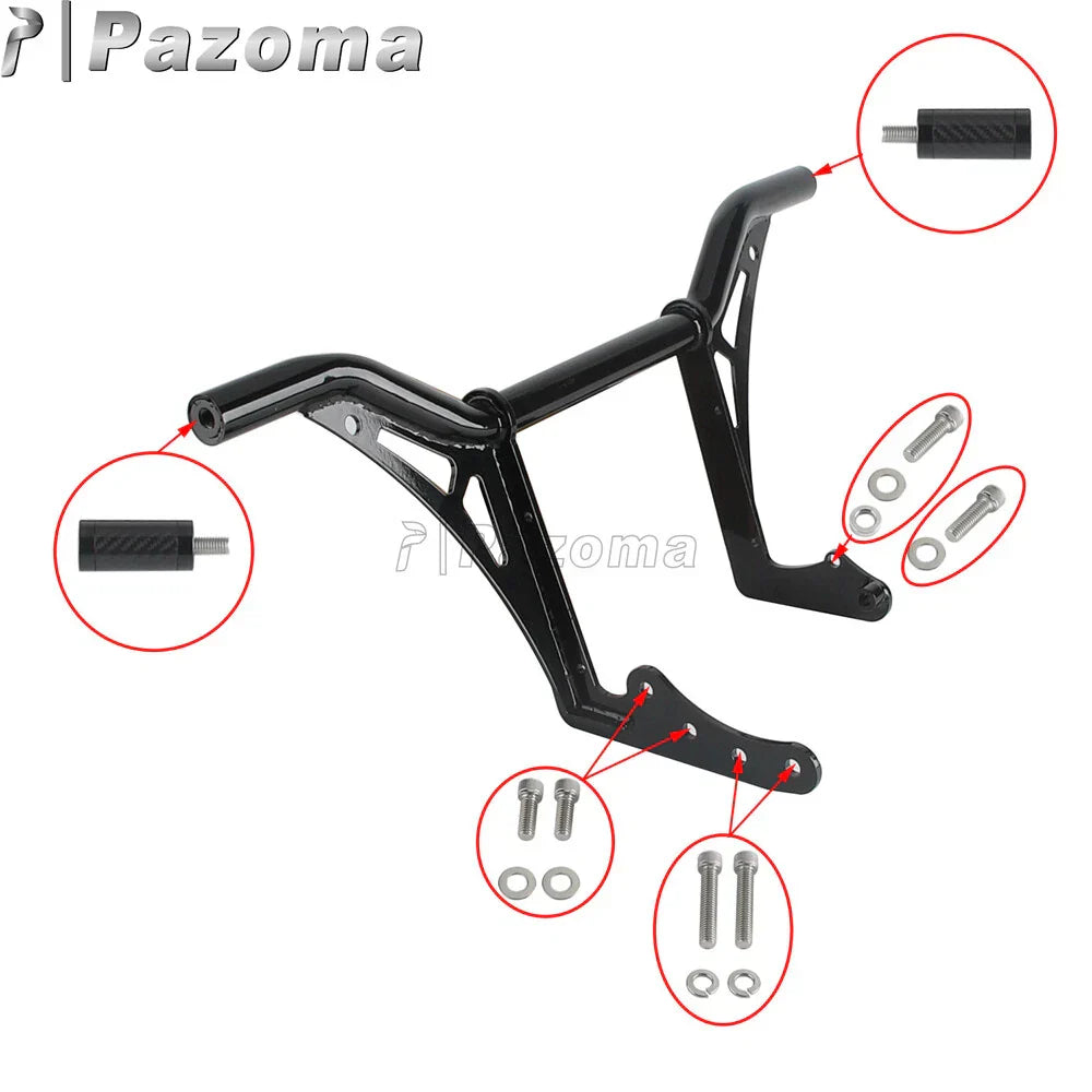 Front Crash Bar & Rear Saddlebag Guards for Softail Low Rider ST (2022)